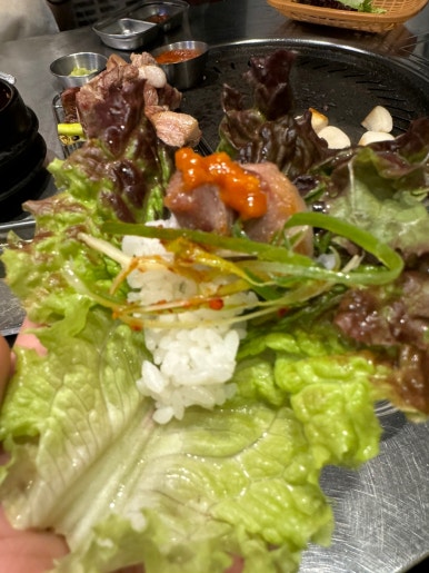 [남영역 맛집] 열정도 고깃집 - 김치찌개 맛있는 삼각지 숙성삼겹살 블루리본서베이 맛집. 모임장소추천. 콘치즈 서비스! 관련 이미지 29