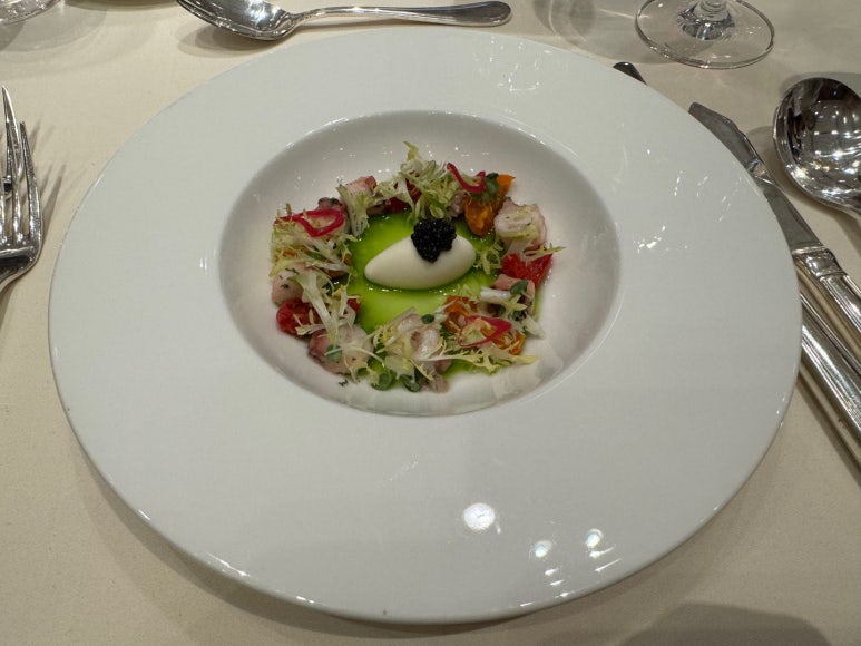 치과용 3M 신제품 런칭 행사에 초청되어, 신라호텔 영빈관 디너코스와 함께. 3M RelyX Universal. 관련 이미지 17