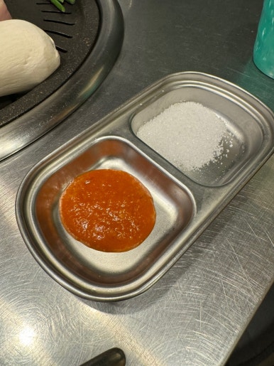 [남영역 맛집] 열정도 고깃집 - 김치찌개 맛있는 삼각지 숙성삼겹살 블루리본서베이 맛집. 모임장소추천. 콘치즈 서비스! 관련 이미지 13