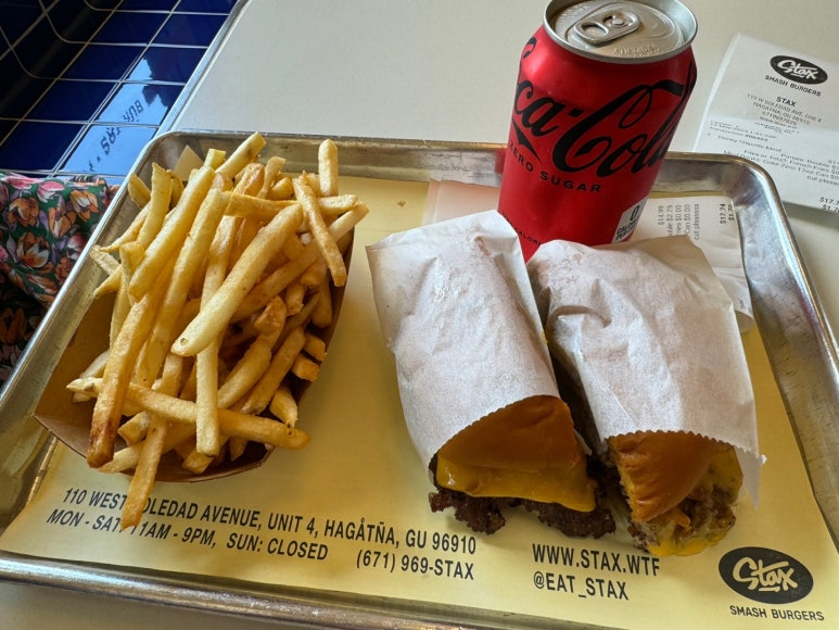 [괌 햄버거 맛집 완전정복] - 스택스버거, 모사스버거, 제프버거. 현지인 추천 내돈내산 간단비교. 관련 이미지 8