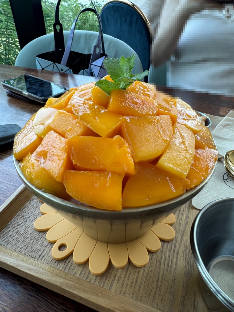 [제주 서귀포 카페] 애플망고1947 -  맛있는 제주애플망고빙수 찾는 비법은 바로 망고깍둑썰기. 망고빙수 성지 내돈내산 후기. 관련 이미지 12