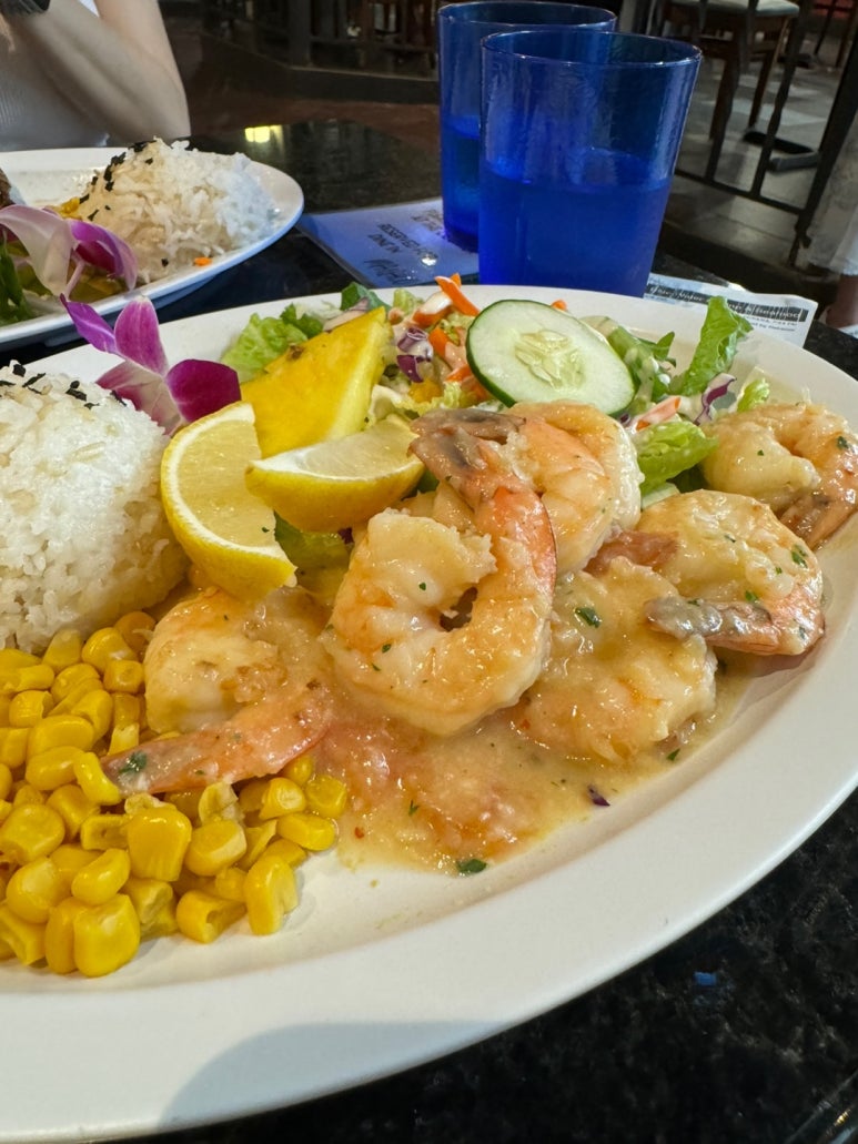 [하와이 힐튼 맛집] Blue water shrimp & seafood - 메뉴를 정해드리겠습니다. 하와이 가성비 맛집. 관련 이미지 9