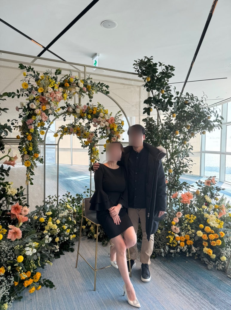 시그니엘 부산 결혼식 참석 후기. 세상 멋있는 결혼식장! 프렌치 코스요리 식사 후기. (feat. 허각 축하공연) 관련 이미지 13