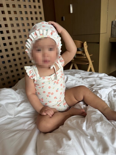 파크하얏트 부산 - 디럭스 패밀리 트윈. 추석연휴 아이랑 차타고 놀러갔다온 후기. 수영장, 조식. 관련 이미지 36