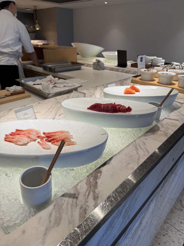 그랜드 조선 제주 아리아 - 조선호텔 멤버십 골드 할인 받고 즐긴 만족스러운 런치 후기. (vs 파르나스 제주 콘페티) 관련 이미지 29