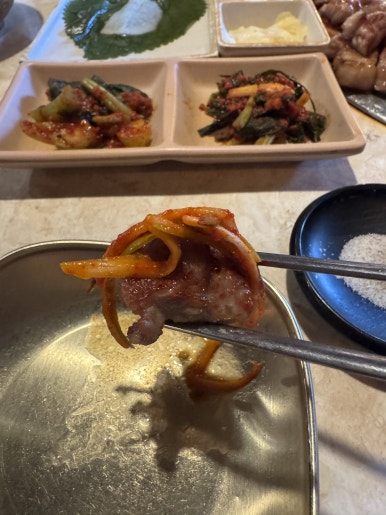 [신사역 맛집] 꿉당 - 미쉐린 빕구르망, 블루리본서베이에 빛나는 목살, 오겹살, 트러플 짜파게티. 관련 이미지 19