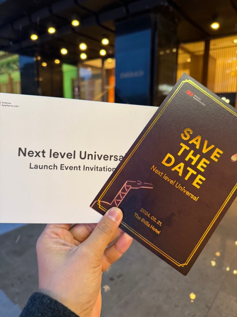 치과용 3M 신제품 런칭 행사에 초청되어, 신라호텔 영빈관 디너코스와 함께. 3M RelyX Universal. 관련 이미지 4