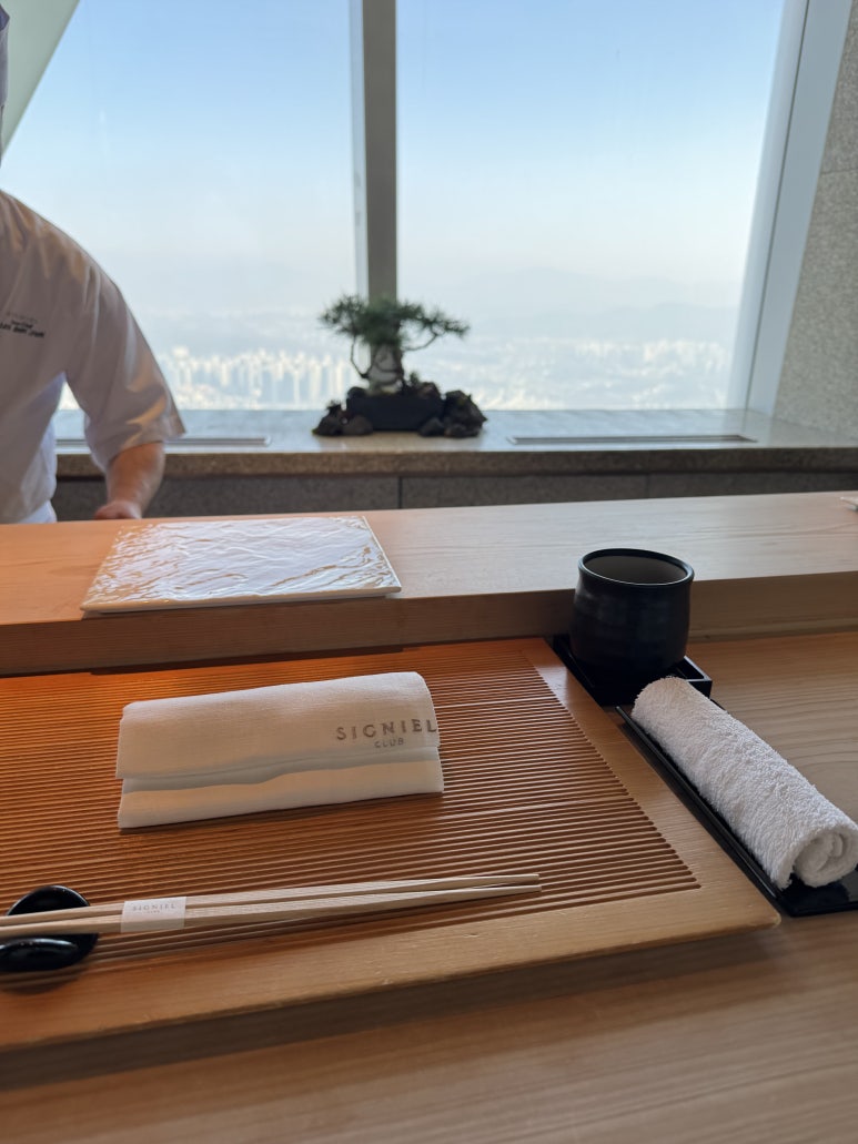 [시그니엘 서울] 시그니엘 클럽 - JYP 옆에서 먹어본 런치 스시 오마카세 후기. 관련 이미지 6