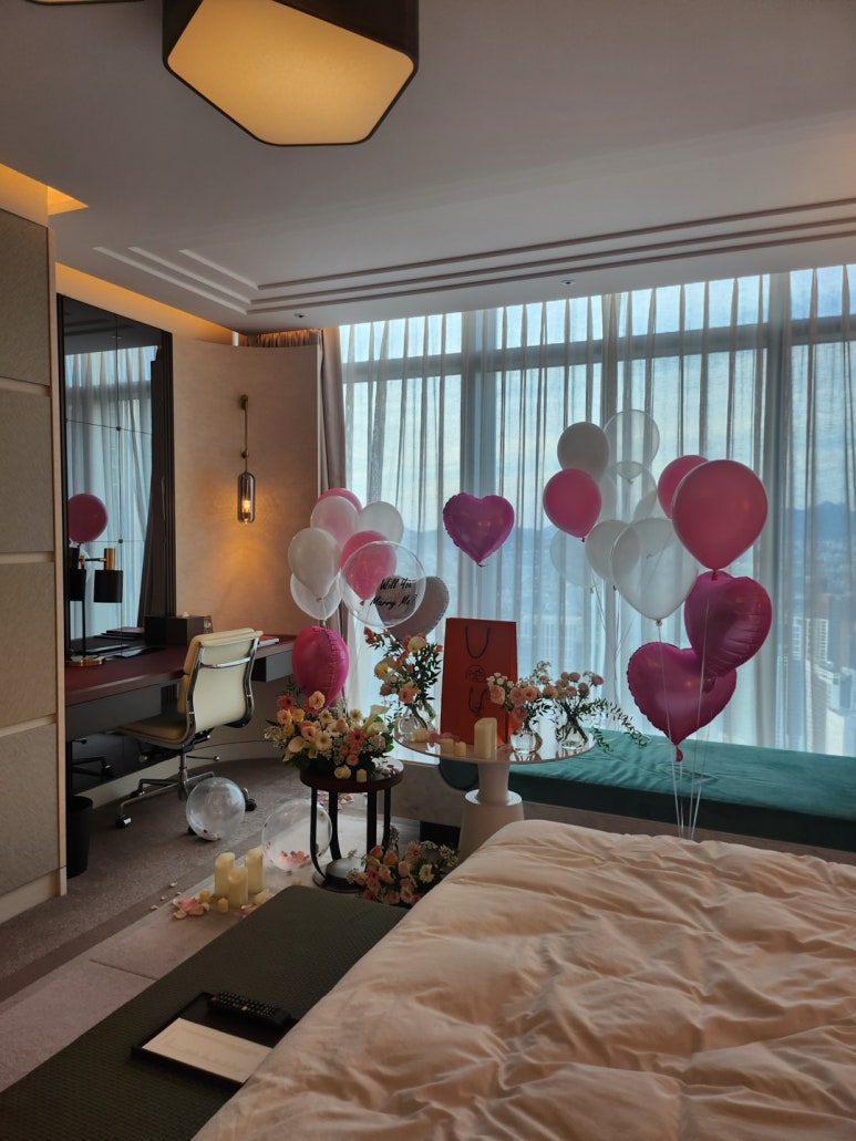 조선팰리스 그랜드 마스터스 룸 프로포즈 후기 + 격물공부와 커스터마이징 추천! (Feat. 클럽조선 플래티넘 멤버십) 관련 이미지 8