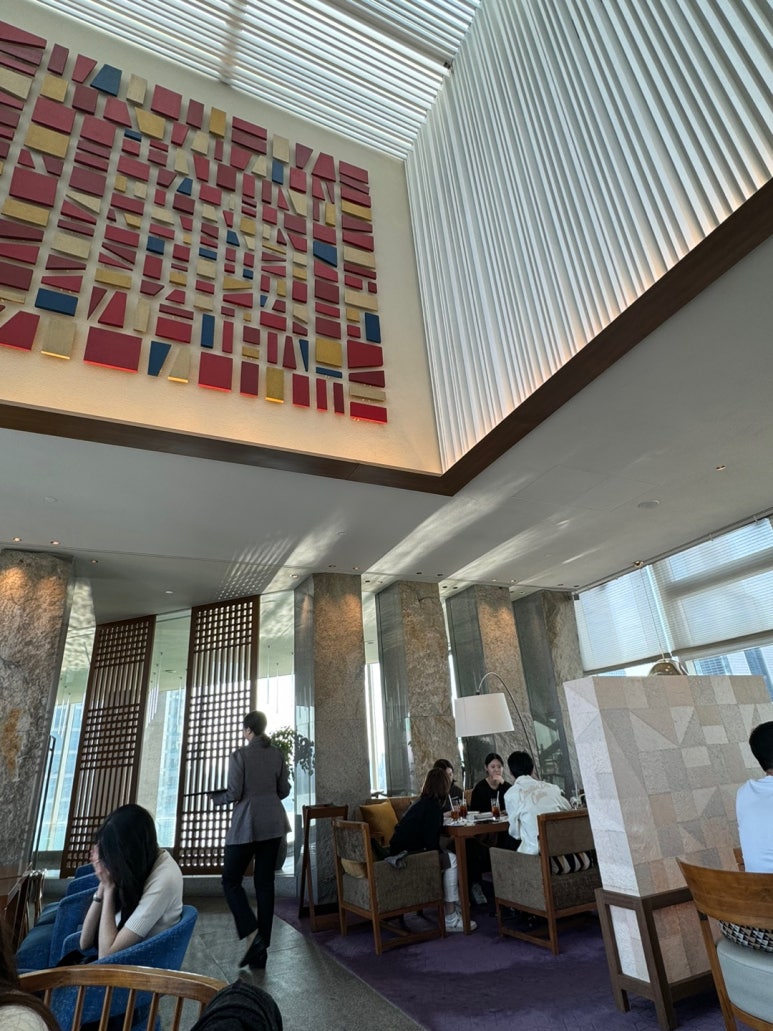 [파크 하얏트 서울] 더 라운지 - 모임하기 좋은 강남 한식 뷰맛집. 허니골드빙수. 현대카드 적립과 할인 팁. 관련 이미지 7