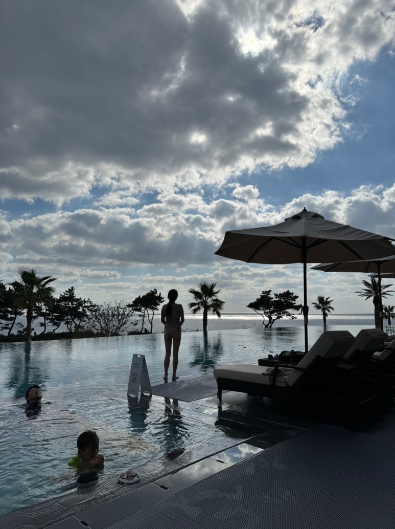 현대카드 호텔위크07 - 파르나스 호텔 제주 디럭스 킹 후기. 콘페티 조식과 중식 비교. 제주 최고의 풀장 인피니티풀 낮과 야경! (1) 관련 이미지 38