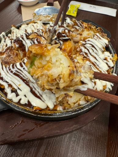[더현대서울 맛집] 죠죠 - 오코노미야끼, 야끼소바 맛집. 명란교자까지 죠죠2인메뉴 솔직 후기. 관련 이미지 8