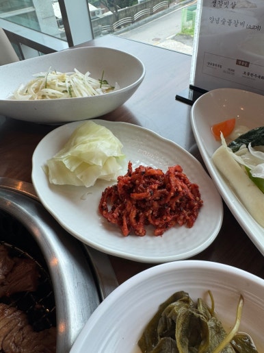 [워커힐 맛집] 송도갈비 구리워커힐점 - 양념돼지갈비 탑티어 맛집. 한강뷰 모임하기 좋은 곳. 리뉴얼 런치메뉴(점심한상) 후기. 관련 이미지 9