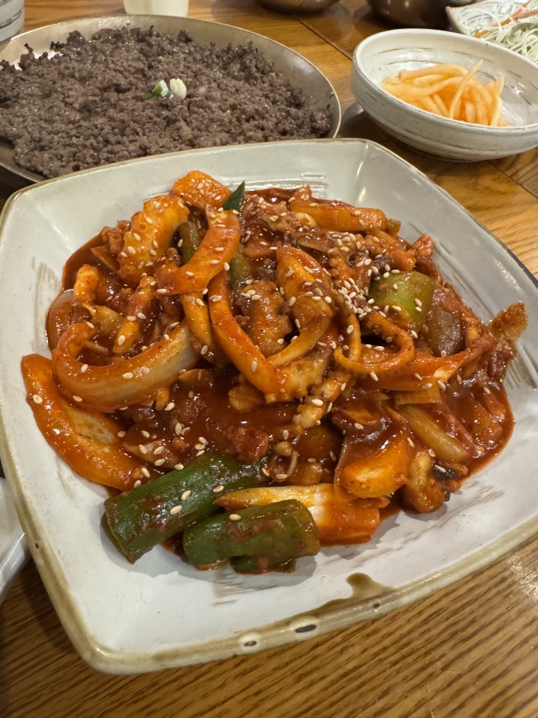 [공덕역 맛집] 역전회관 마포본점 - 아가도 좋아하는 미쉐린가이드 바싹불고기 & 낙지볶음 맛집. 주차후기. 관련 이미지 2