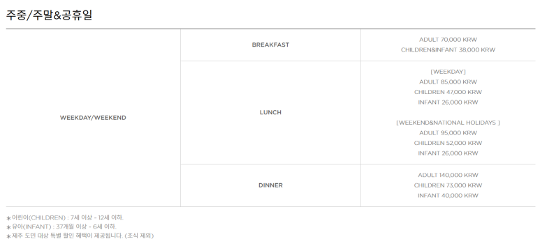 그랜드 조선 제주 아리아 - 조선호텔 멤버십 골드 할인 받고 즐긴 만족스러운 런치 후기. (vs 파르나스 제주 콘페티) 관련 이미지 6