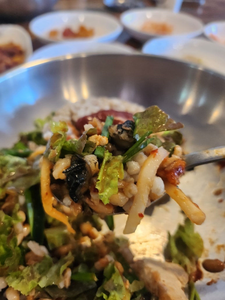 [삼성동 맛집] 도명골청국장 - 성시경 먹을텐데 특급 가성비 청국장 & 보리밥 맛집 비교. 제육볶음, 수육 등 사이드 메뉴도 맛있다 !! 관련 이미지 20