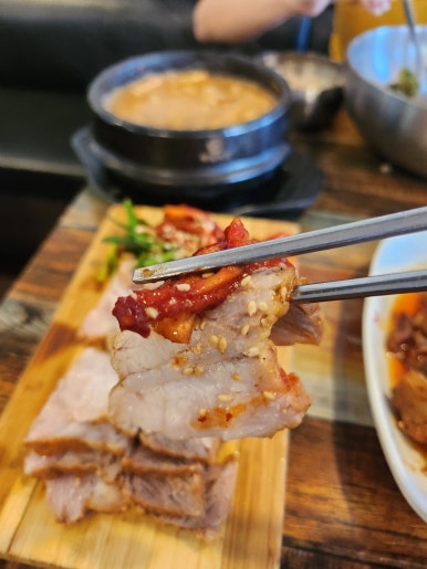 [삼성동 맛집] 도명골청국장 - 성시경 먹을텐데 특급 가성비 청국장 & 보리밥 맛집 비교. 제육볶음, 수육 등 사이드 메뉴도 맛있다 !! 관련 이미지 12