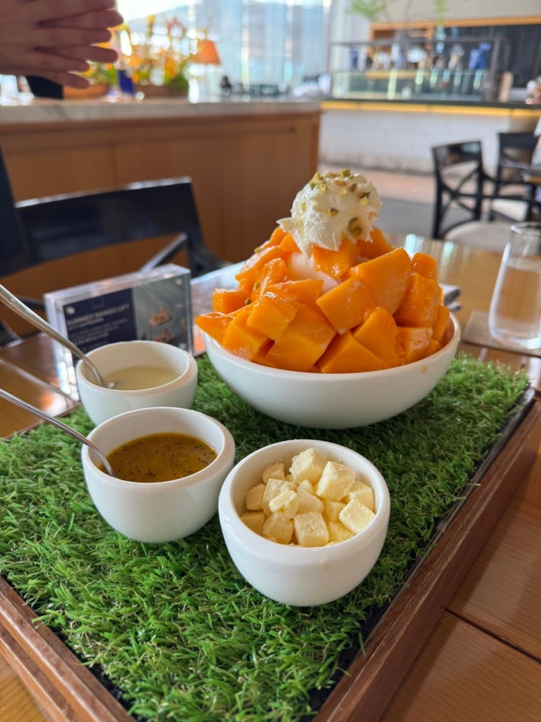 [그랜드 하얏트 서울] 갤러리 -  신한카드 더베스트+ 로 카이막 애플망고 빙수 할인 후기. (+프렌치토스트) 프리미엄 카드 할인 없어짐.. 관련 이미지 15