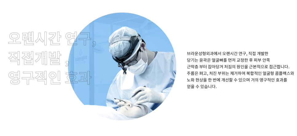 브라운성형외과 당기는 안면윤곽 :: 리프팅과 윤곽을 동시에 관련 이미지 4