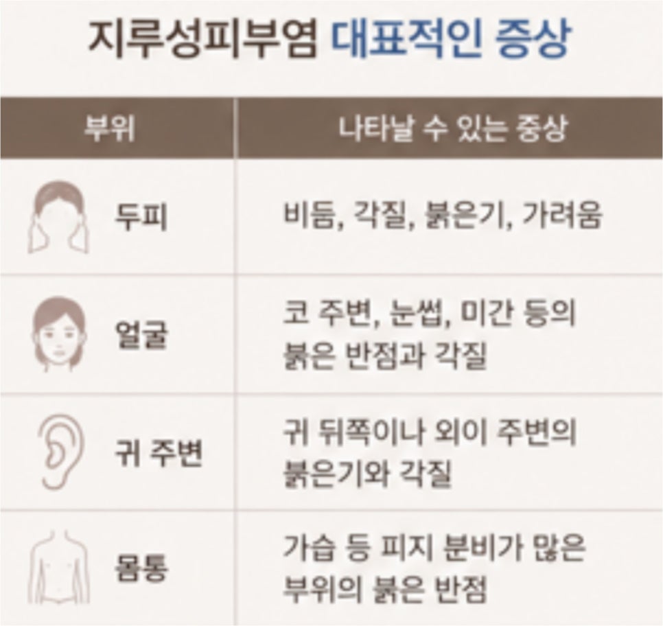보라매역피부과 지루성피부염 증상, 붉은기와 가려움이 반복된다면? 관련 이미지 5