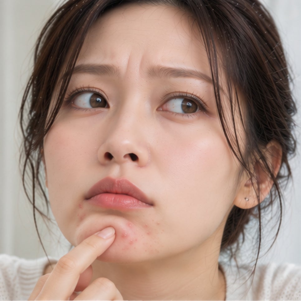 신도림역피부과 여드름 치료, 턱과 입 주변에 염증 증상이 반복되는 이유는 무엇일까요? 관련 이미지 1