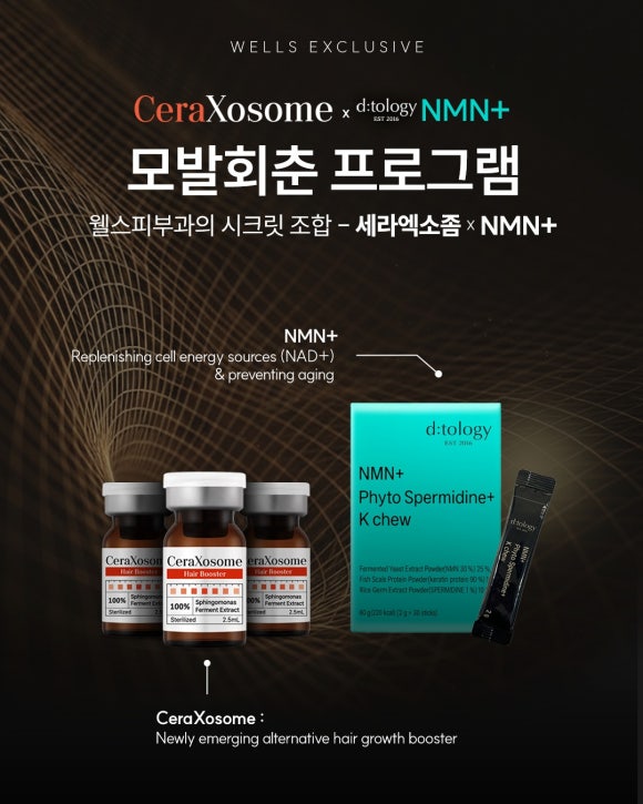 Hair Rejuvenation Therapy: Reviving Hair Vitality with Cera Exosome and Ditology NMN image 5