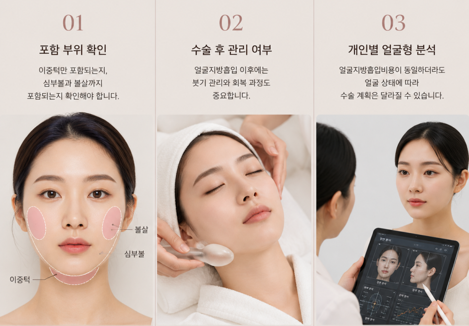 얼굴지방흡입비용, 100만원 차이 나는 진짜 이유 관련 이미지 9