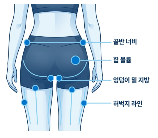 엉덩이밑지방흡입, 힙 라인을 살리는 핵심은 무엇일까요? 관련 이미지 8
