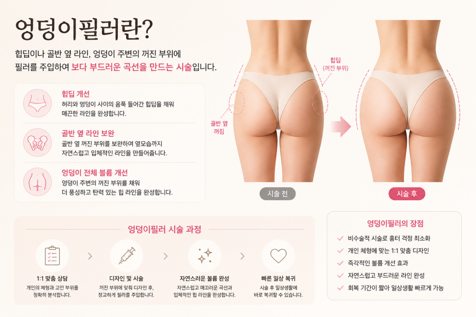 엉덩이필러 효과, 힙딥 개선은 어떻게 진행될까요? 관련 이미지 5