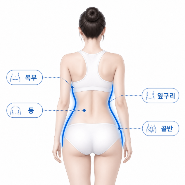 러브핸들지방흡입, 옆구리만 빼면 안 되는 이유 관련 이미지 6