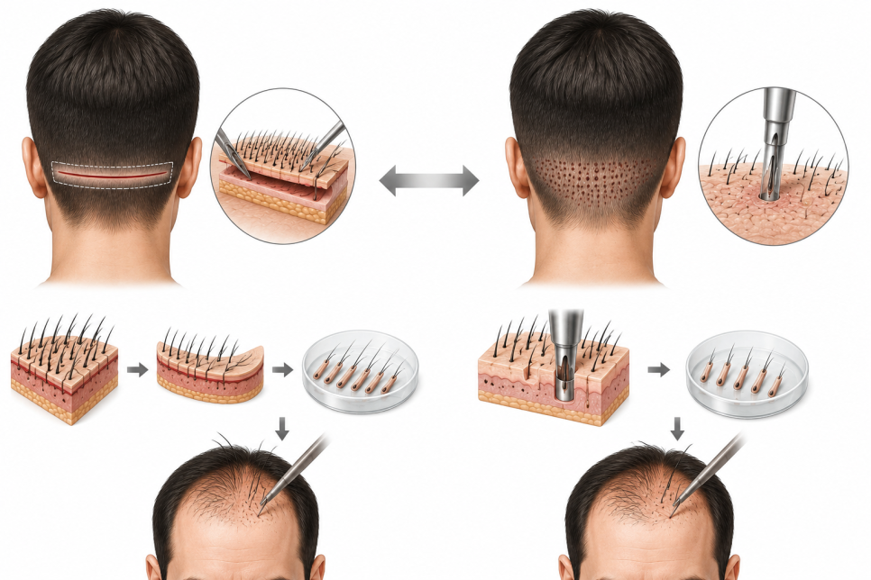 Incision vs. Non-Incision Hair Transplantation: A Complete Guide to the Differences and Selection Criteria image 3