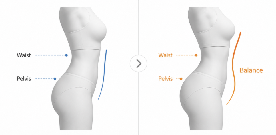 What Is Waist–Hip Contouring Surgery? Why Design the Waist and Pelvis Together image 4