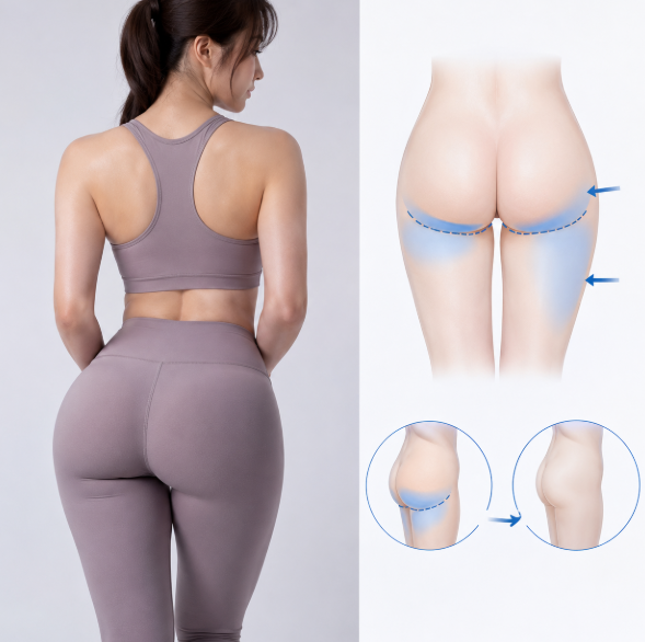 엉덩이밑지방흡입, 힙 라인을 살리는 핵심은 무엇일까요? 관련 이미지 3