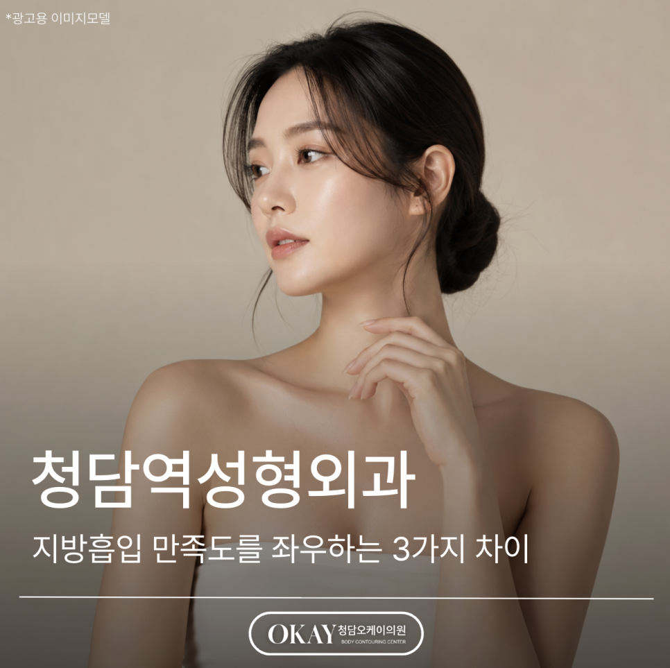 Cheongdam Station Plastic Surgery Liposuction: 3 Differences That Determine Satisfaction image 1