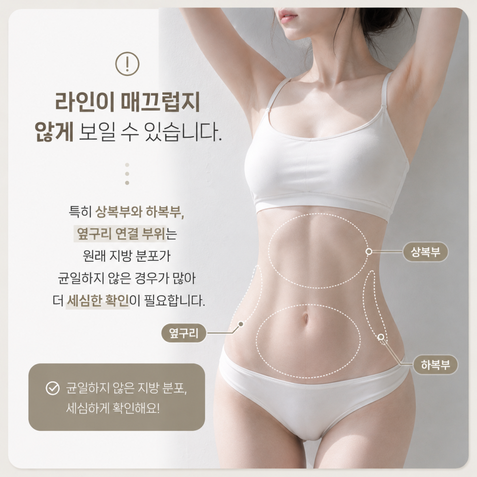 복부지방흡입부작용, 흉터보다 더 신경써야 할 문제 울퉁불퉁함&middot;처짐&middot;유착이 생기는 이유 관련 이미지 4