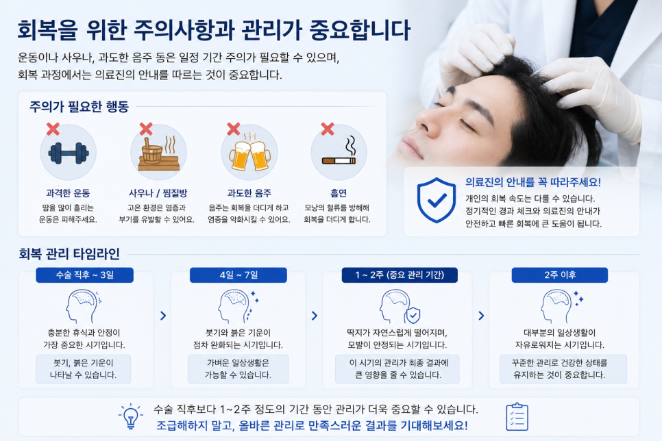 M자헤어라인모발이식 후 바로 출근 가능할까? 통증부터 회복기간까지 꼭 알아야 할 정보 총정리 관련 이미지 7