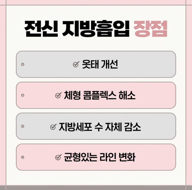 전신지방흡입 어떤 경우에 필요할까? 체형 기준과 수술 방법 설명 관련 이미지 7
