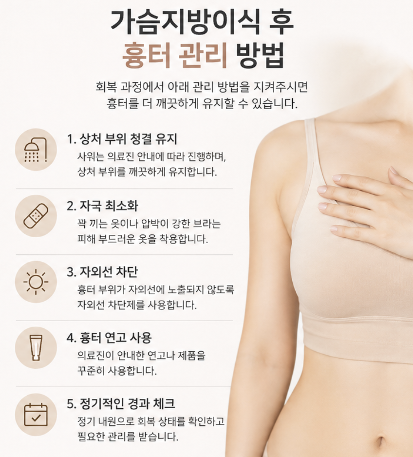 가슴지방이식흉터, 티가 날까 고민이라면 관련 이미지 6