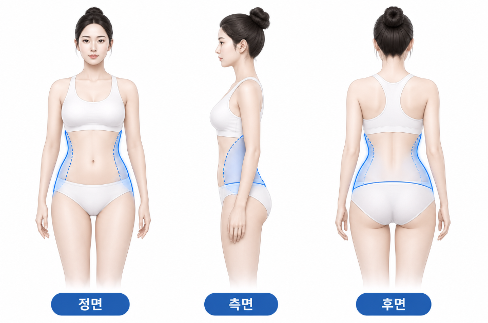 러브핸들지방흡입, 옆구리만 빼면 안 되는 이유 관련 이미지 7