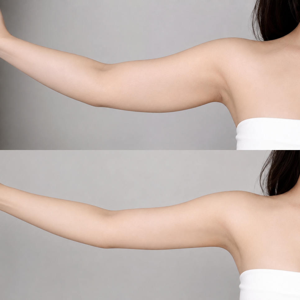 When Do the Effects of Upper-Arm Liposuction Become Visible? A Complete Guide to Swelling, Pain, and Recovery Time image 2