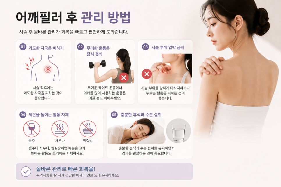 어깨필러통증, 시술 후 아픈 게 정상일까요? 꼭 확인해야 할 신호 관련 이미지 9