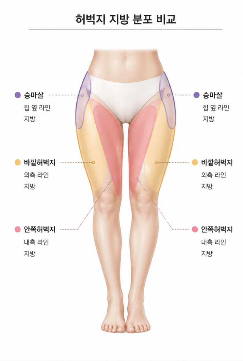 안쪽허벅지지방흡입, 안쪽만 빼면 오히려 아쉬울 수 있는 이유 관련 이미지 3