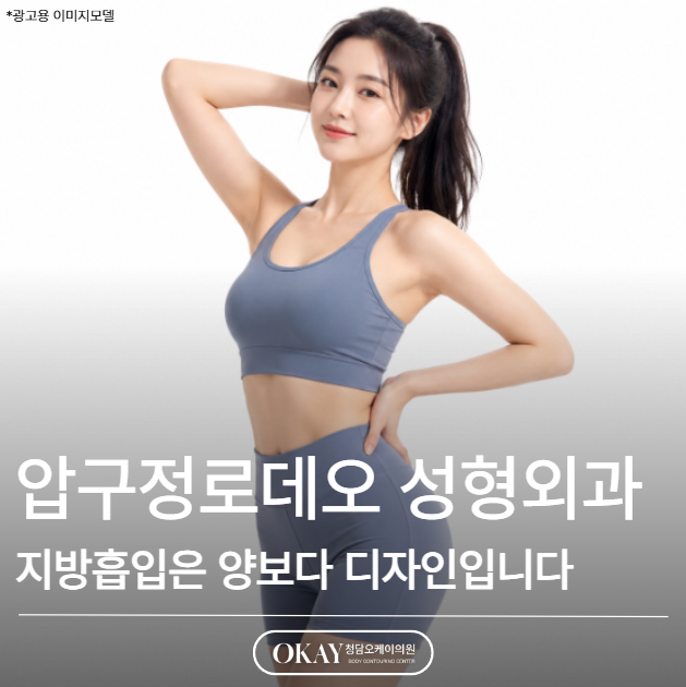 압구정로데오 성형외과, 지방흡입은 양보다 디자인입니다 관련 이미지 1