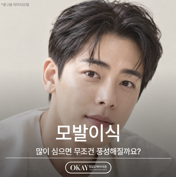 모발이식, 많이 심으면 무조건 풍성해질까요? 관련 이미지 1