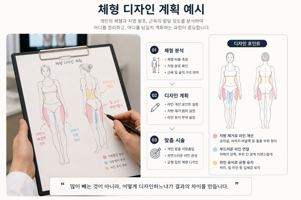 연예인지방흡입, 날씬함보다 중요한 디자인의 차이 관련 이미지 7