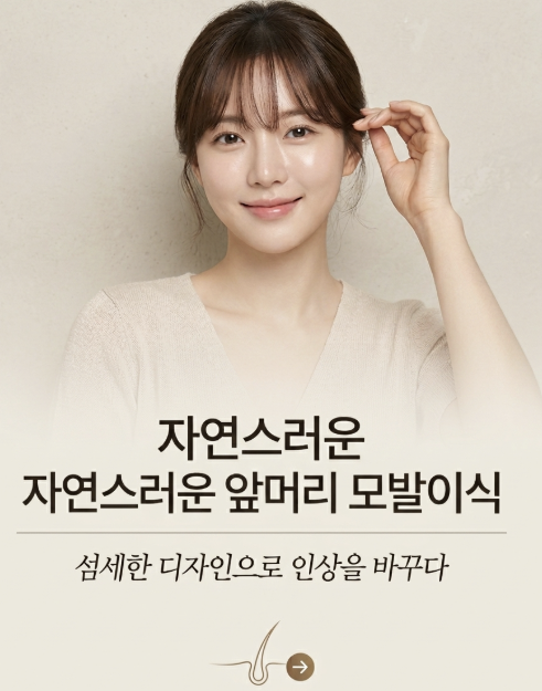 여자 M자라인 모발이식, 헤어라인 교정 전 꼭 알아야 할 사실 관련 이미지 2