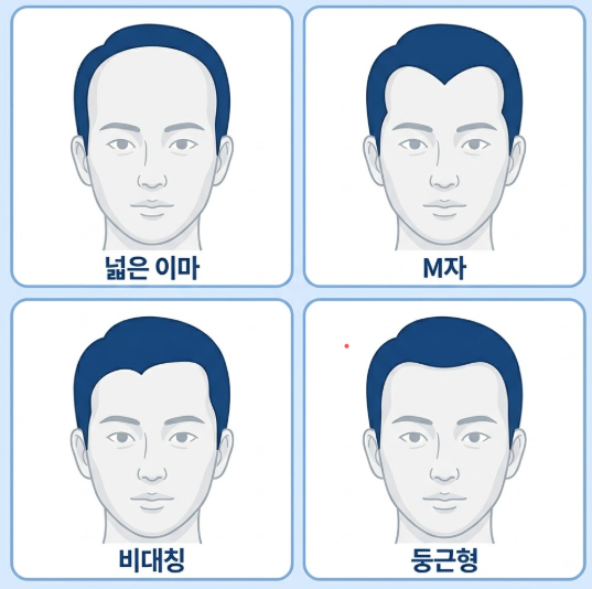 헤어라인모발이식, 이마만 채우면 끝일까요? 관련 이미지 3