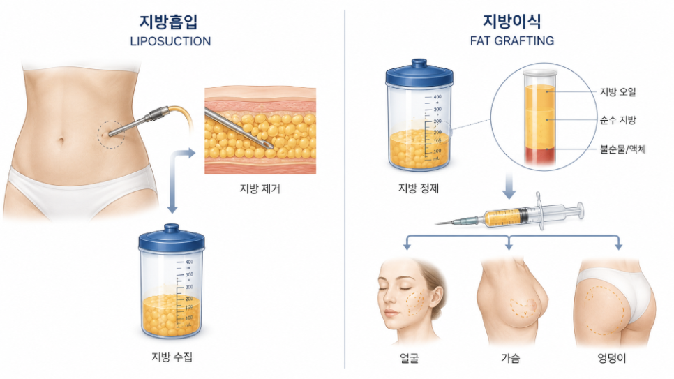 압구정성형외과, 지방흡입과 지방이식 차이 알려드립니다 관련 이미지 9