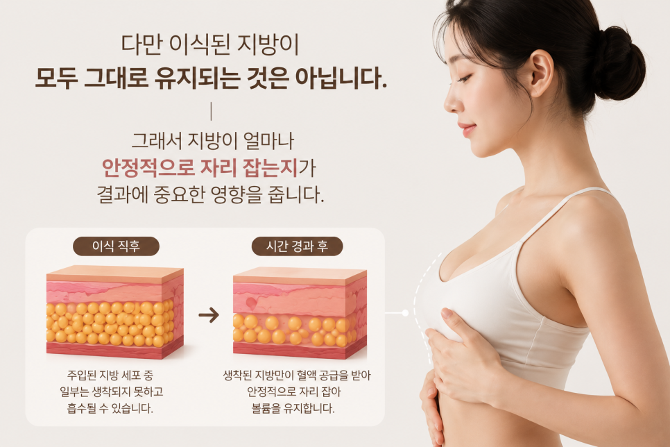 가슴지방이식 후 볼륨이 줄어드는 이유 알려드립니다 관련 이미지 4