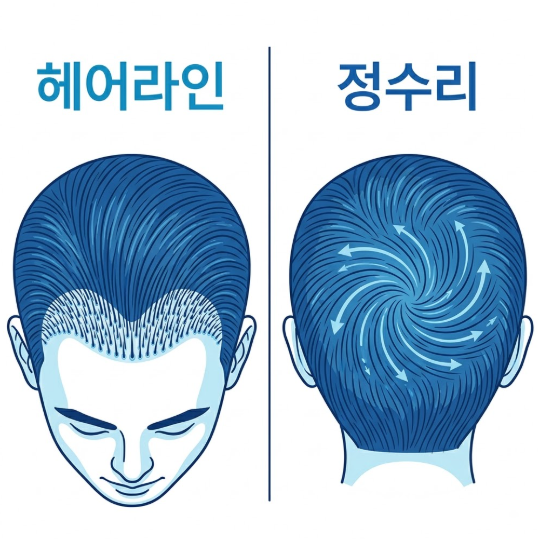 절개 비절개모발이식, 헤어라인과 정수리도 선택이 다를까요? 관련 이미지 5